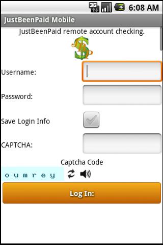 JustBeenPaid Mobile