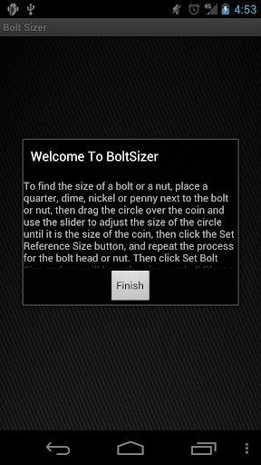 Bolt Sizer