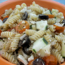 Lite Greek Pasta Salad