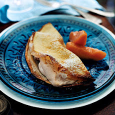 Quince Calvados Crêpe Souffles