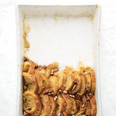 Maple-Pecan Bread Pudding