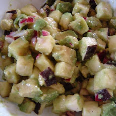 Eggplant (Aubergine) & Avocado Salad
