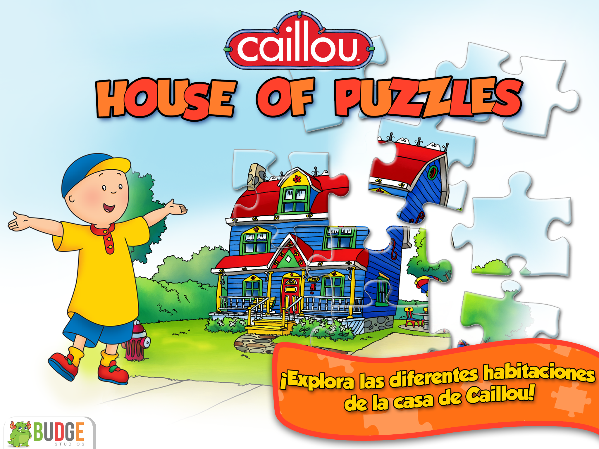 Android application Caillou House of Puzzles screenshort