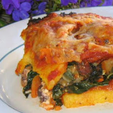 Polenta Lasagna With Feta and Kale
