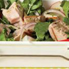 Grilled Tuna-and-Watercress Salad