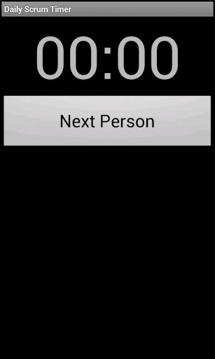 Daily Scrum Timer