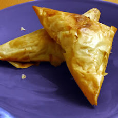 Brie and Mushroom Phyllo Puffs