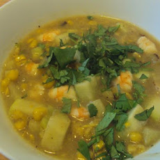 Creamy Shrimp and Corn Bowl