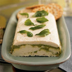 Yellow Pepper Pesto Terrine