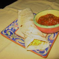 Potato Egg and Cheese Burrito