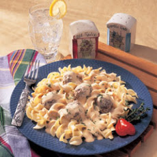 Roasted Garlic Swedish Meatballs