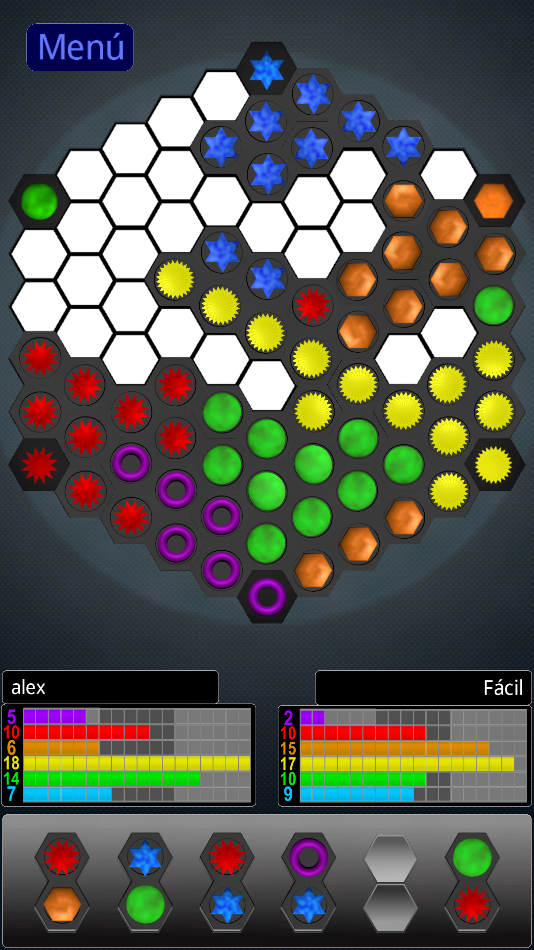 Android application Ingenious - The board game screenshort