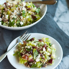 Chopped Brown Rice Salad with Grapes and Pecans