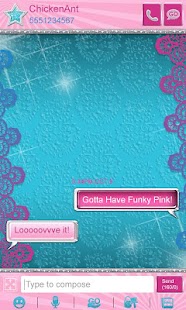 How to install Funky Pink Damask Theme GO SMS patch 2 apk for bluestacks