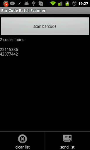 Barcode Batch Scanner