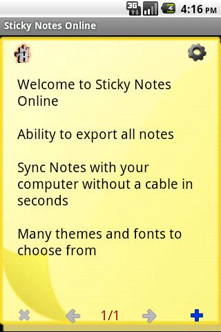 Sticky Notes Online