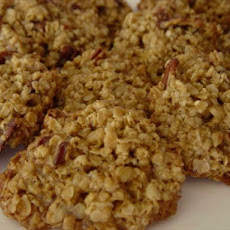 Oatmeal-Pecan Lace Cookies