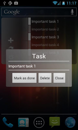 【免費生產應用App】Clean GTasks Widget-APP點子