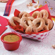 Soft Pretzels with Mustard