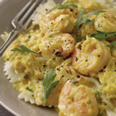 Creamy Saffron Farfalle with Crab and Shrimp