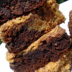 Peanut Butter Swirl Brownies