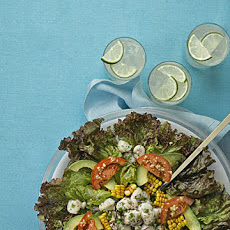 Southwest-Style Scallop Seviche Salad