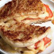Inside-Out English Muffin Grilled Cheese
