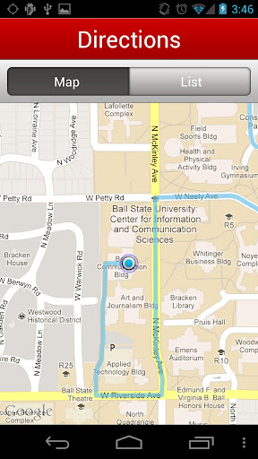 【免費書籍App】Ball State University Map-APP點子