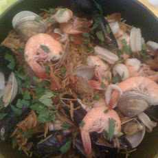 Smoky Seafood Fideos