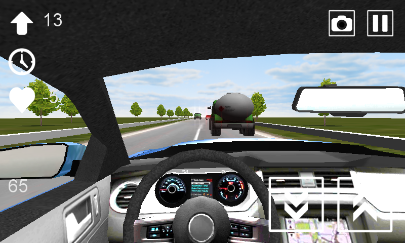 Android application Cars: Traffic Racer screenshort