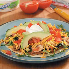 Refried Bean Tostadas Recipe