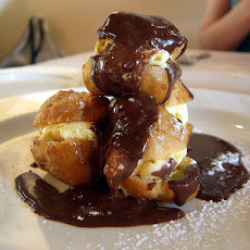 Kellymac's Chocolate Cream Cheese Filled Puff Pastries