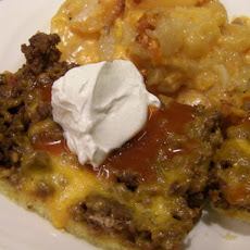 Cornbread Taco Pizza