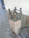 Dancing Children Statue