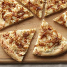 White & Gold Pizza