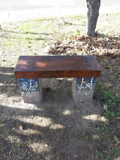 Tiled Bench