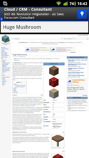 Minecraftwiki Browser