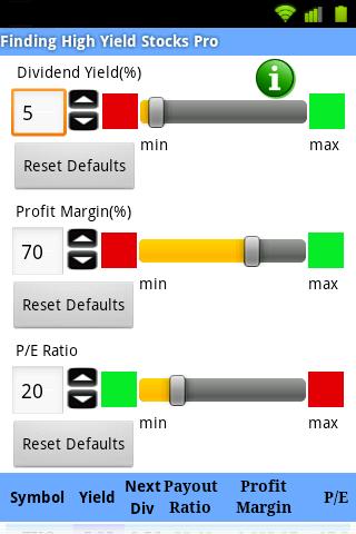 Finding High Yield Stocks Pro