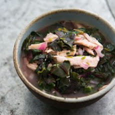 Aida’s Coriander Chicken, Cilantro, and Chard Stew