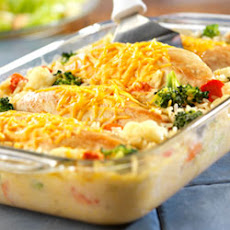 Cheesy Chicken and Rice