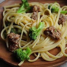 Linguine with Sausage and Broccoli