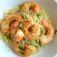 Lemon Linguine with Cajun Shrimp