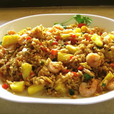 Thai Pineapple Shrimp Fried Rice