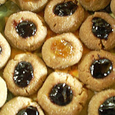 Gluten Free Sunbutter Thumbprint Cookies