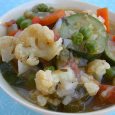Fresh Vegetable Basil Soup