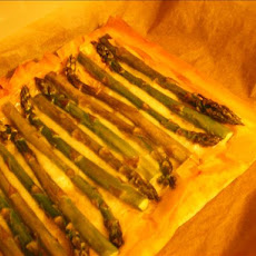 Asparagus Gruyere Tart