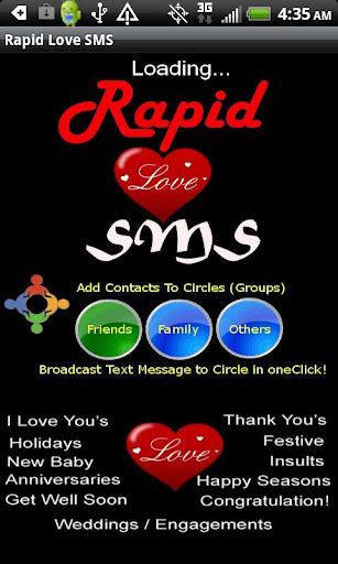 Rapid Love SMS - PRO