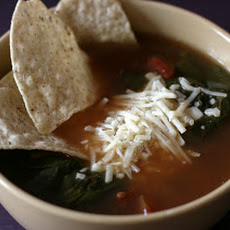 Vegetarian Tortilla Soup Slow Cooker