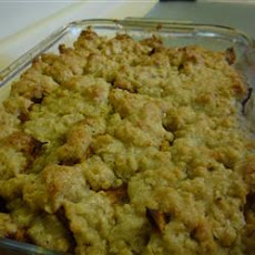 Brenda's Apple and Pomegranate Crisp