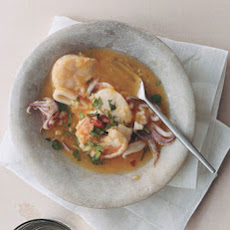 Scallop, Shrimp, and Squid 